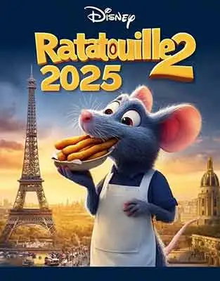 الفار الطباخ  Ratatouille 2 2025 الجزء الثاني مدبلج للعامية المصرية